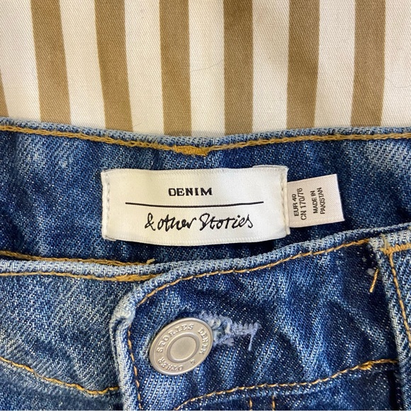 NWT & Other Stories Denim Shorts - Picture 3 of 7